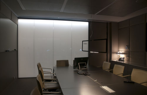 Inteligentna folia Wrocław - w biurze wyłączona